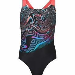 SPEEDO Schwimmen<· PLMT POWERBACK neon coral