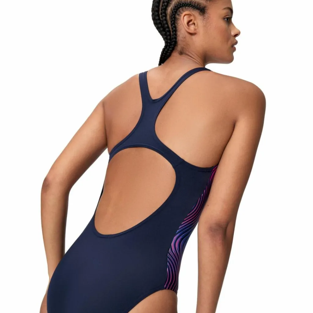 SPEEDO Schwimmen|Schwimmen<· PRINT MEDALIST nvy