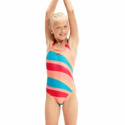 SPEEDO Schwimmen<· Printed Medalist soft coral-nectarine-aquarium