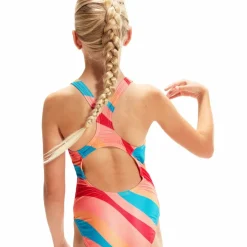 SPEEDO Schwimmen<· Printed Medalist soft coral-nectarine-aquarium