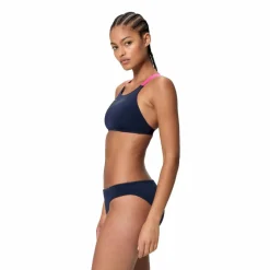 SPEEDO Schwimmen|Schwimmen<· SOLID BOOM LEADERBACK nvy