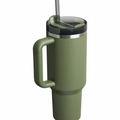Stanley Trinkzubehör|Trinkzubehör<· Quencher H2.O FlowState Tumbler dried pine