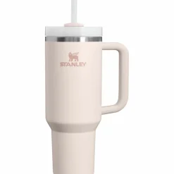 Stanley Trinkzubehör|Trinkzubehör<· Quencher H2.O FlowState Tumbler rose quartz