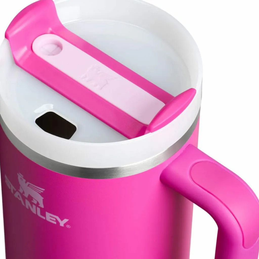 Stanley Trinkzubehör|Trinkzubehör<· Quencher H2.O FlowState Tumbler violet blossom