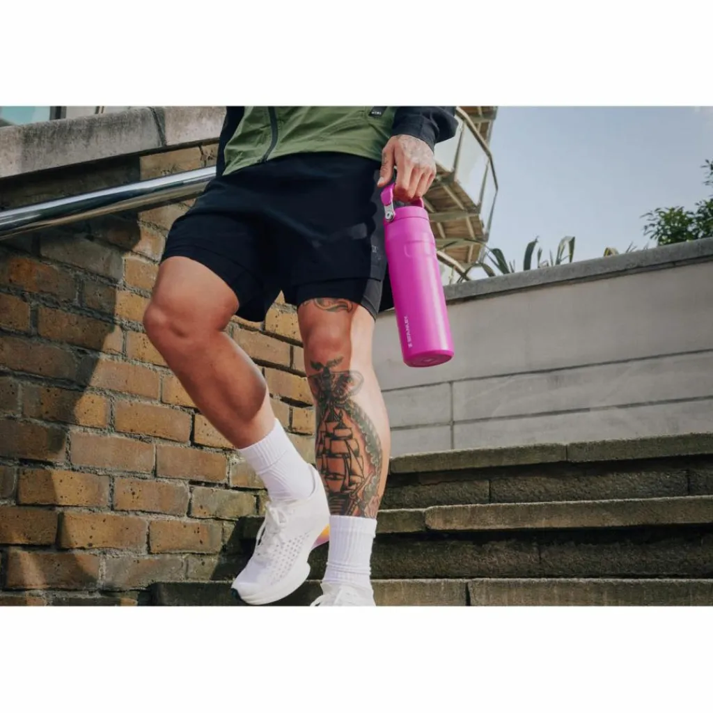 Stanley Trinkzubehör|Trinkzubehör<· The IceFlow Flip Straw 2.0 Bottle violet blossom
