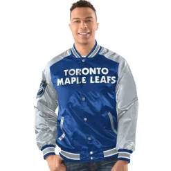 Starter Eislaufen<· Toronto Maple Leafs dunkelblau-grau