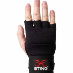 STING Boxen<· ELASTICISED QUICK WRAPS black
