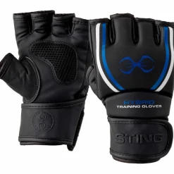 STING Boxen<· MMA Trainingsglove black blue