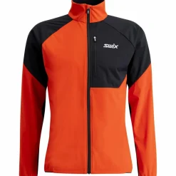 SWIX Übergangsjacken<· Focus Jacket M fiery red-black