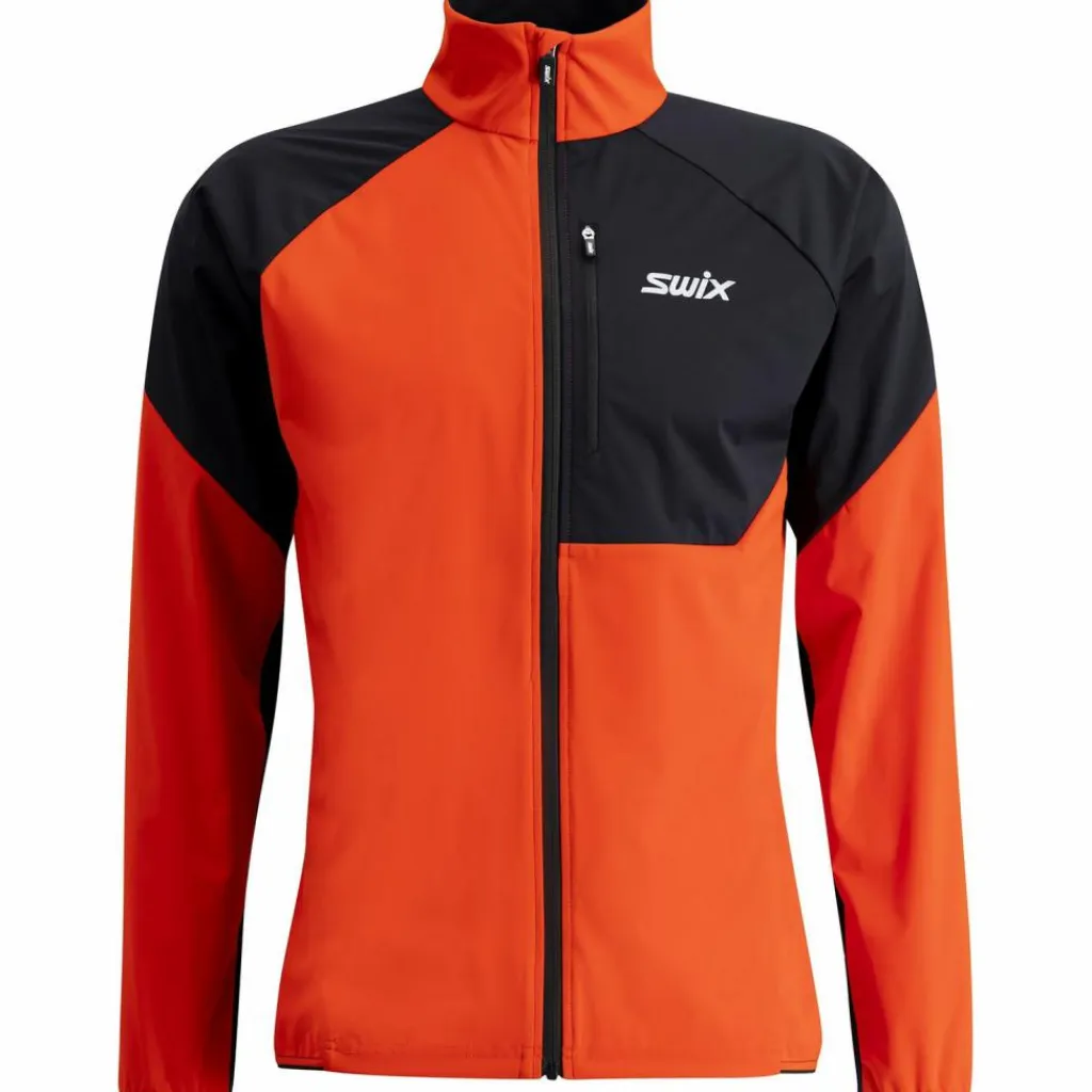 SWIX Übergangsjacken<· Focus Jacket M fiery red-black
