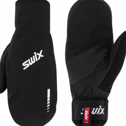 SWIX Skilanglauf<· Heat Glove jet black