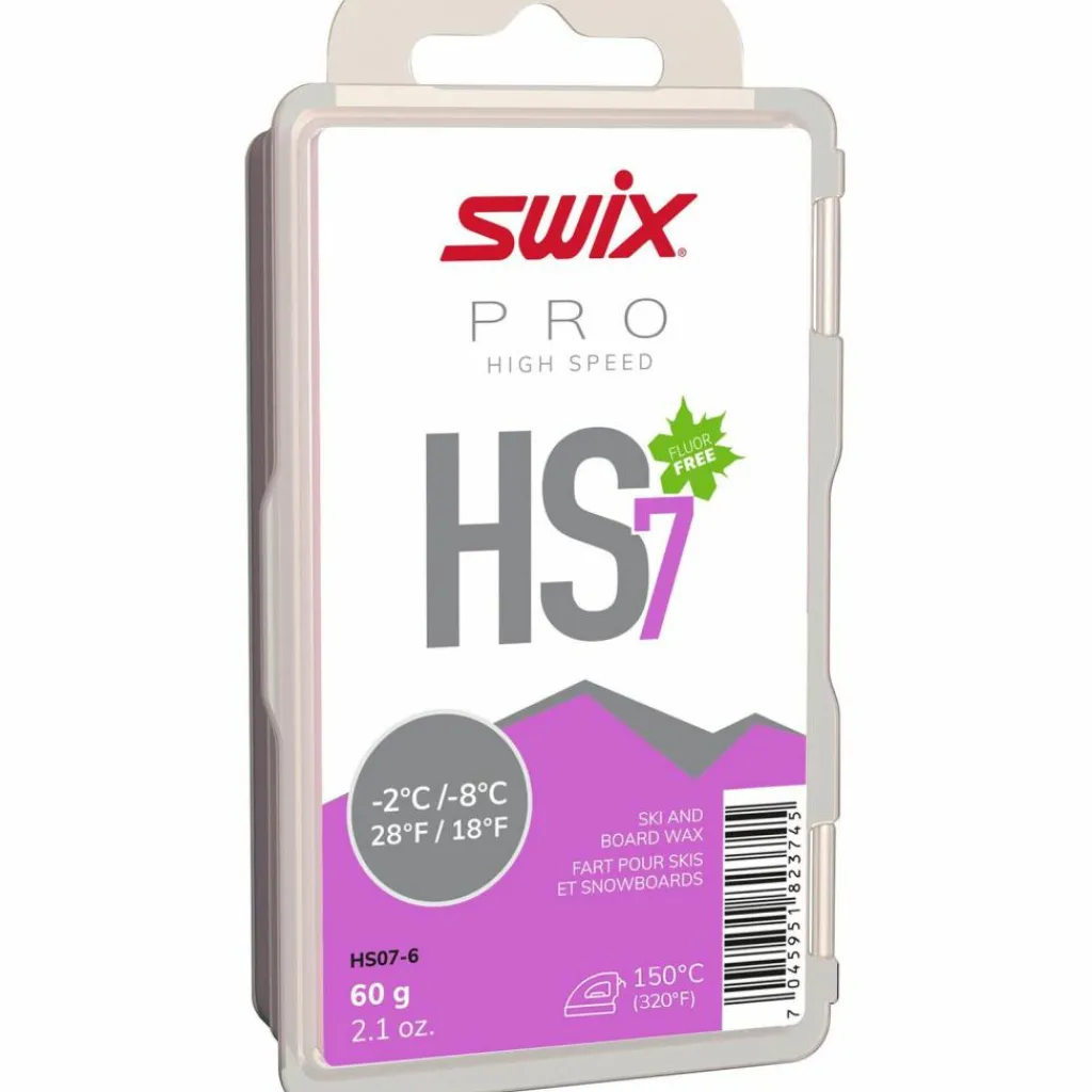 SWIX Skitouren<· HS7 Violet, -2°C/-8°C HS7 Violet -2°C--8°C, 60g