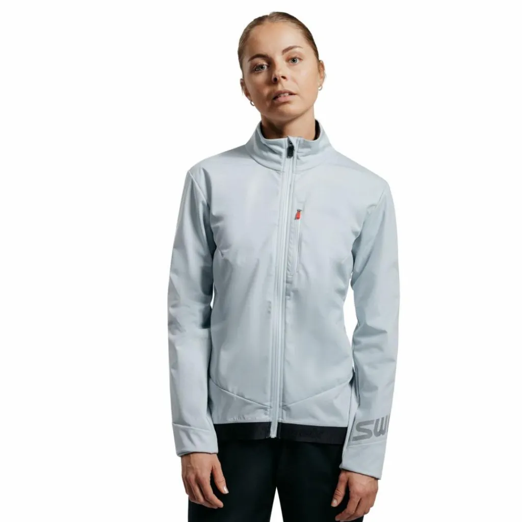 SWIX Skilanglauf<· Quantum Windstopper Jacket W ballad blue