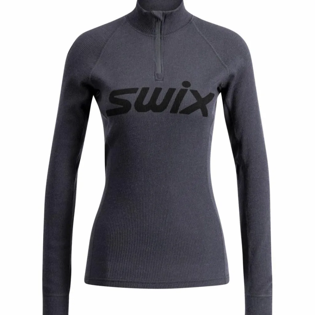 SWIX Unterwäsche<· RaceX Merino Half Zip W phantom