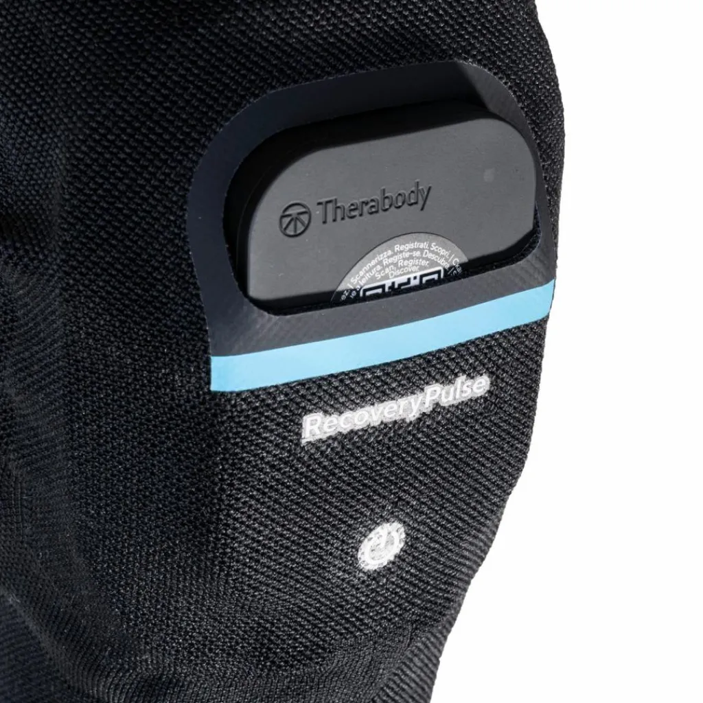 Therabody Fitnessgeräte|Fitnessgeräte<· RecoveryPulse - Calf Sleeve schwarz