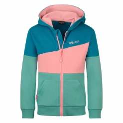 Trollkids Pullover & Sweats<· Alesund aqua nebel-hafenblau-pfingstrose