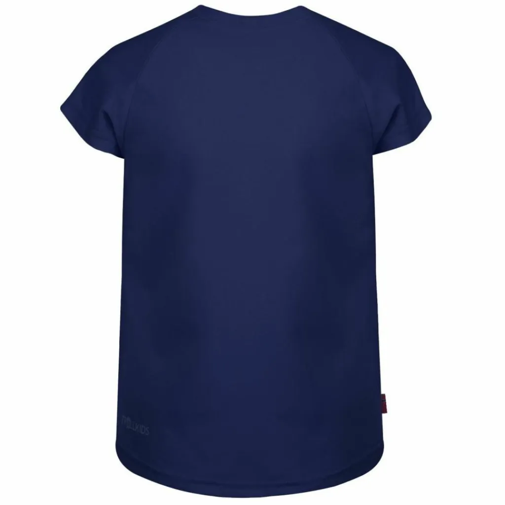 Trollkids Shirts<· Bergen Marineblau/Magenta