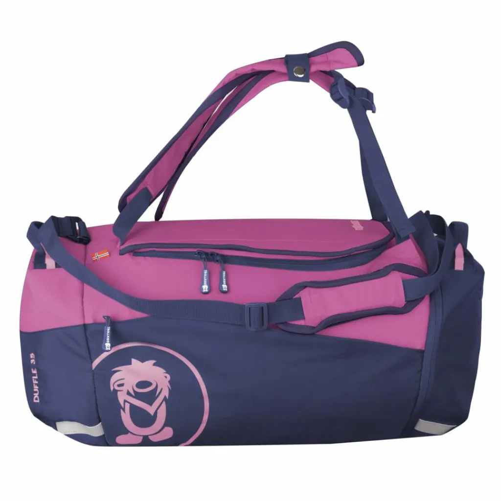 Trollkids Taschen<· Duffle Bag Malve rosa/Violettblau/Wildrose