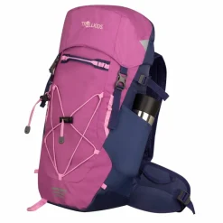 Trollkids Wanderrucksäcke|Trekkingrucksäcke<· Fjell Malve rosa/Violettblau/Wildrose