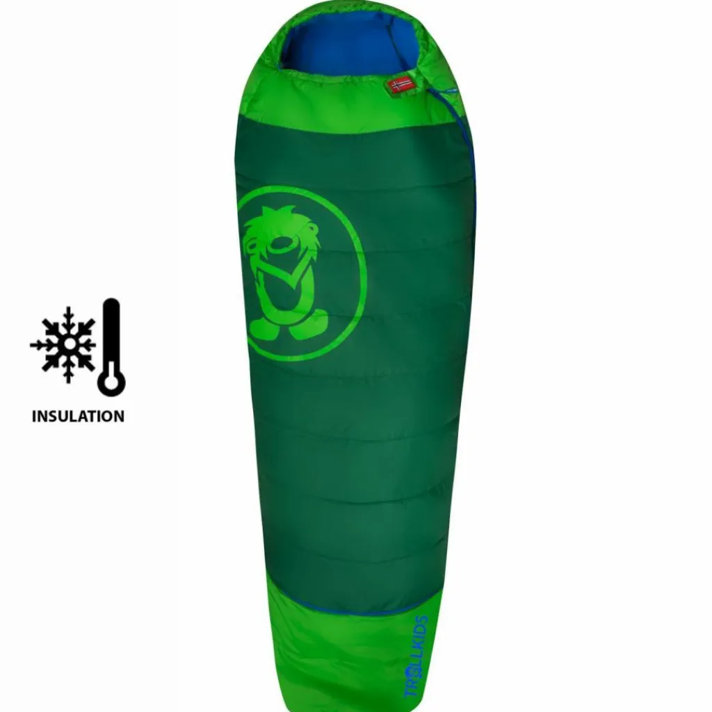 Trollkids Schlafsäcke<· Fjell Dreamer Dunkelgrün / Mittelblau