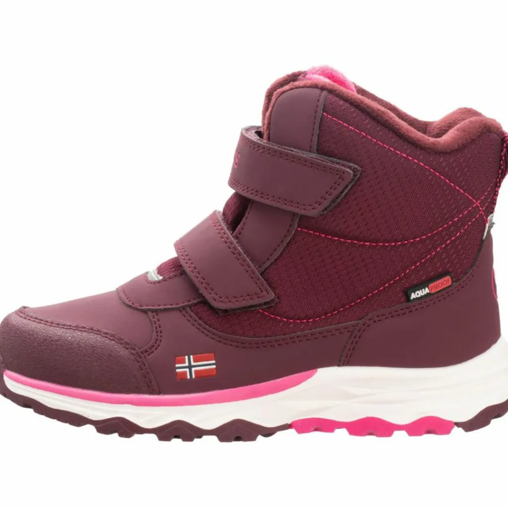 Trollkids Winterschuhe|Boots & Stiefel<· Hafjell redwood-magenta