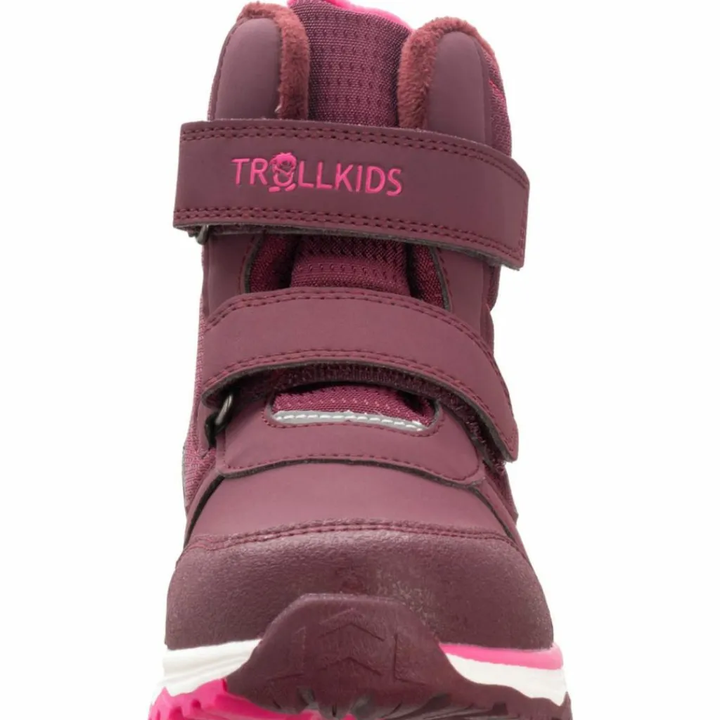 Trollkids Winterschuhe|Boots & Stiefel<· Hafjell redwood-magenta