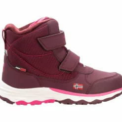 Trollkids Winterschuhe|Boots & Stiefel<· Hafjell redwood-magenta