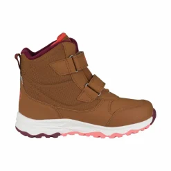 Trollkids Winterschuhe|Boots & Stiefel<· Hafjell Karamell-Braun/Lachsrosa/Burgunderrot