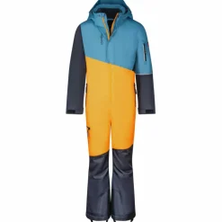 Trollkids Ski<· Hallingdal steel blue-mango-black