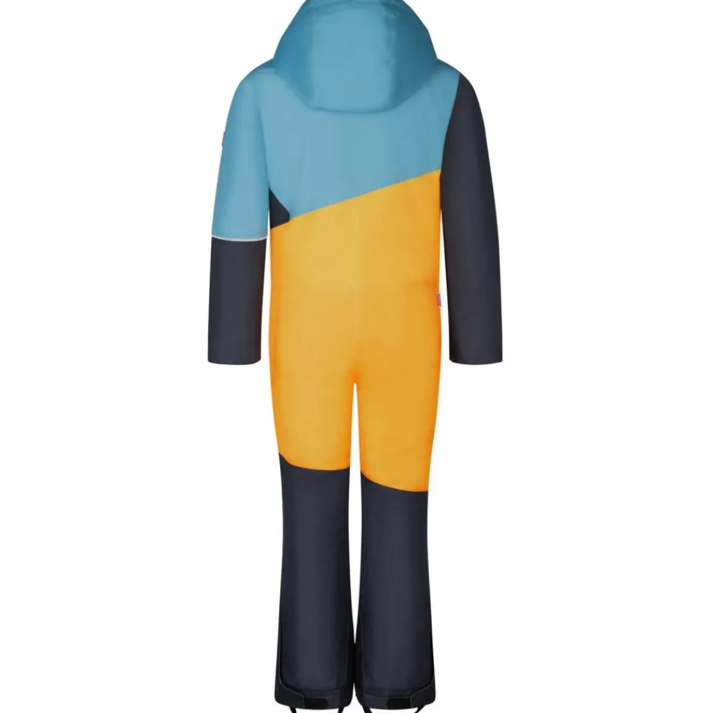 Trollkids Ski<· Hallingdal steel blue-mango-black
