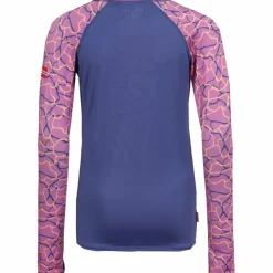 Trollkids Shirts<· Haukland violet blue-mallow pink