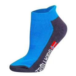 Trollkids Wandern<· Hiking Low Cut Mittelblau