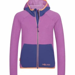 Trollkids Wandern|Jacken<· Holmedal mallow pink-violet blue
