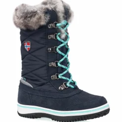 Trollkids Winterschuhe|Boots & Stiefel<· Holmenkollen navy-mint
