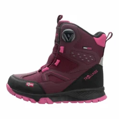 Trollkids Winterschuhe|Boots & Stiefel<· Kirkenes Burgunderrot/Magenta