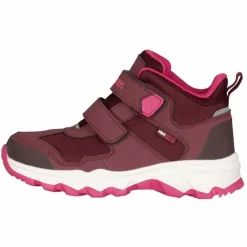 Trollkids Wanderschuhe<· Kjerag Burgunderrot/Hellpink