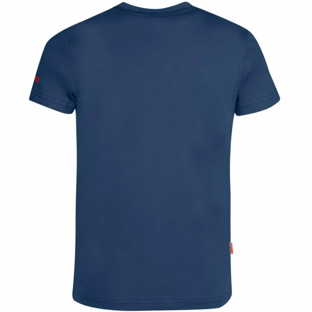 Trollkids Shirts<· Kroksand Mystikblau/Hellrot