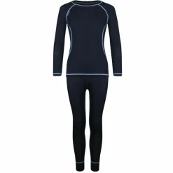 Trollkids Ski|Funktionswäsche<· Merino Merino Anthrazit / Mittelblau