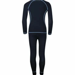 Trollkids Ski|Funktionswäsche<· Merino Merino Anthrazit / Mittelblau