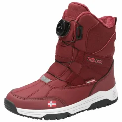 Trollkids Winterschuhe|Boots & Stiefel<· Narvik XT Burgunderrot