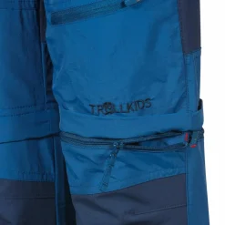 Trollkids Hosen<· Nordfjord Slim Fit madeira blue