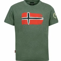 Trollkids Shirts<· Oslo Khakigrün