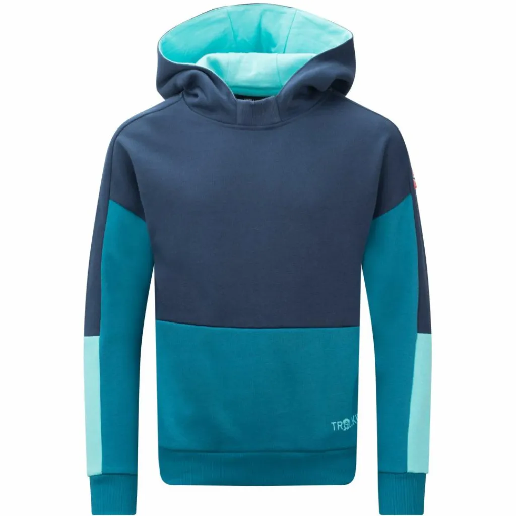 Trollkids Pullover & Sweats<· Rondane Mystisches Blau/Dunkel Marine/Arktisblau