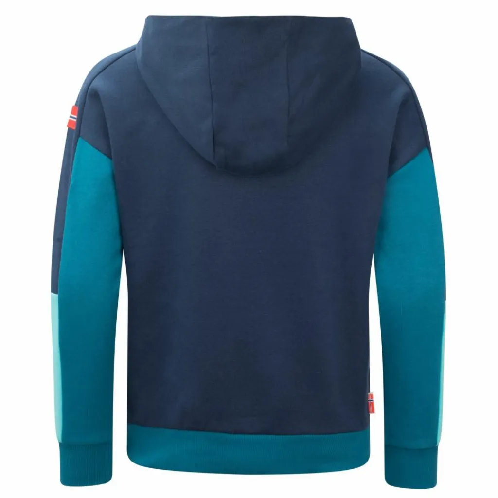 Trollkids Pullover & Sweats<· Rondane Mystisches Blau/Dunkel Marine/Arktisblau