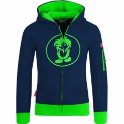 Trollkids Pullover & Sweats<· Sortland Marineblau / Gr&uuml;n