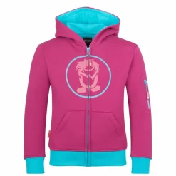 Trollkids Pullover & Sweats<· Sortland Helle Beere/Lagunenblau
