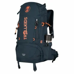 Trollkids Trekkingrucksäcke|Rucksäcke<· Trolltunga Dunkelblau/Orange