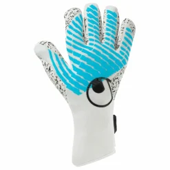 Uhlsport Handschuhe|Handschuhe<· FM Cybertec Supergrip+ FS wei&szlig;/cyberblau/schwarz