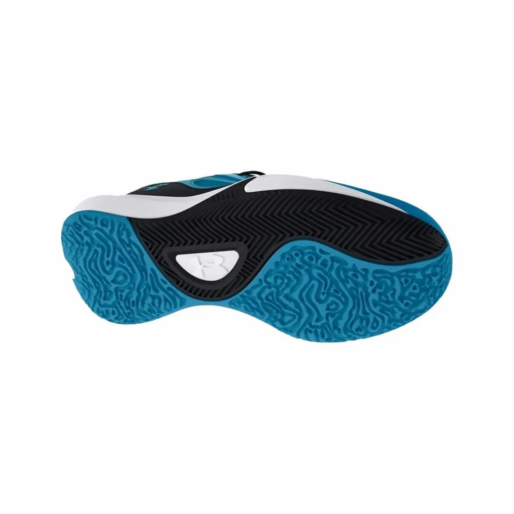 Under Armour Fußballschuhe|Hallenschuhe<· Lockdown 6 blau