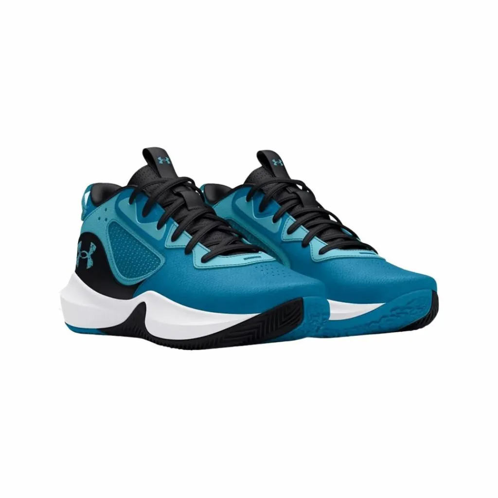 Under Armour Fußballschuhe|Hallenschuhe<· Lockdown 6 blau